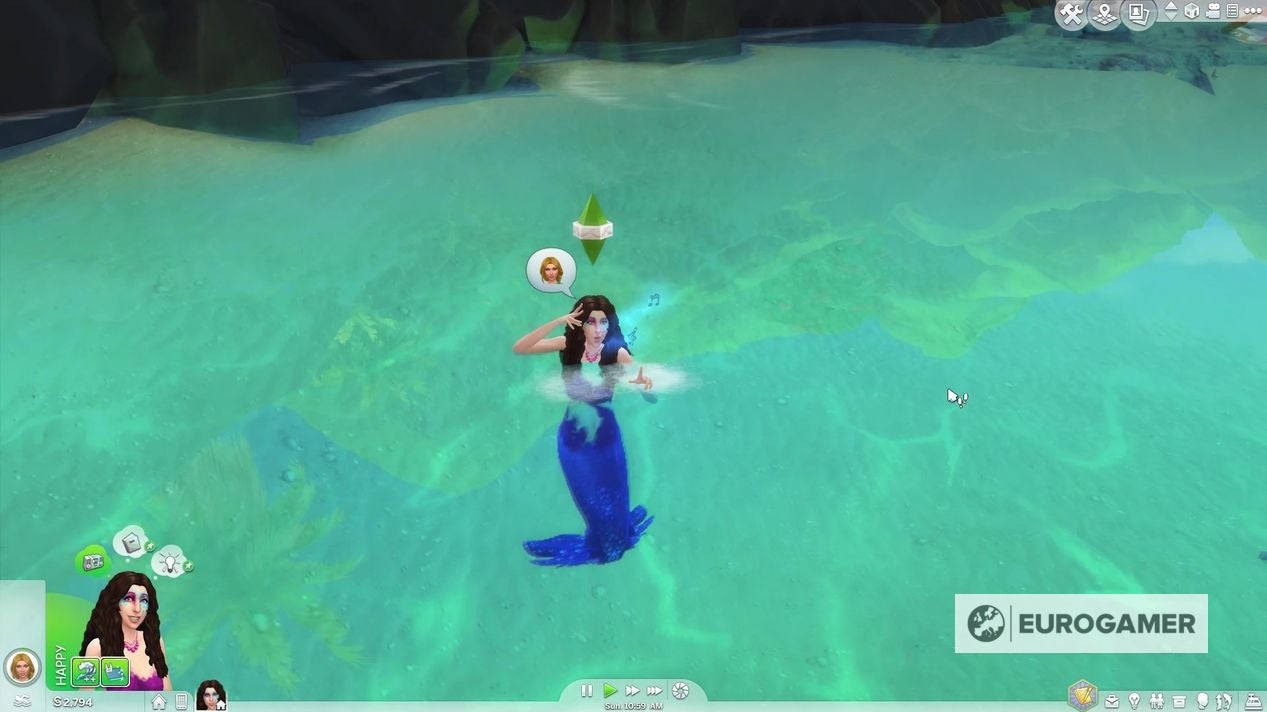 The Sims 4 Island Living Guide, From How To Become A Mermaid And Stop Being  A Mermaid | Eurogamer.net
