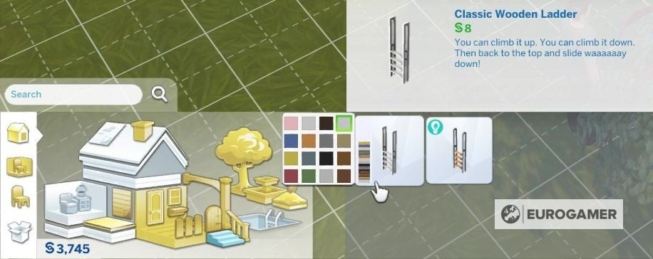 The Sims 4 Ladders explained  from how to build with ladders  ladder examples and limitations - 67