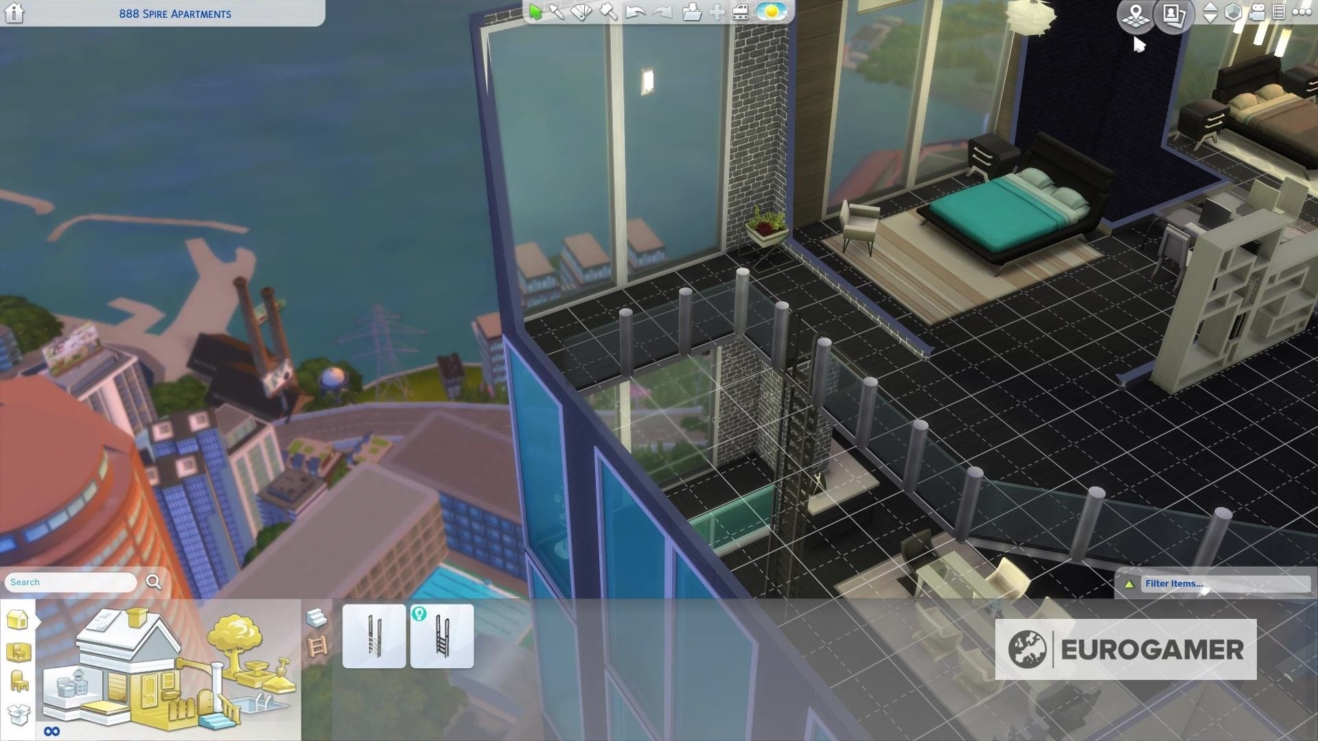 The Sims 4 Ladders explained  from how to build with ladders  ladder examples and limitations - 14