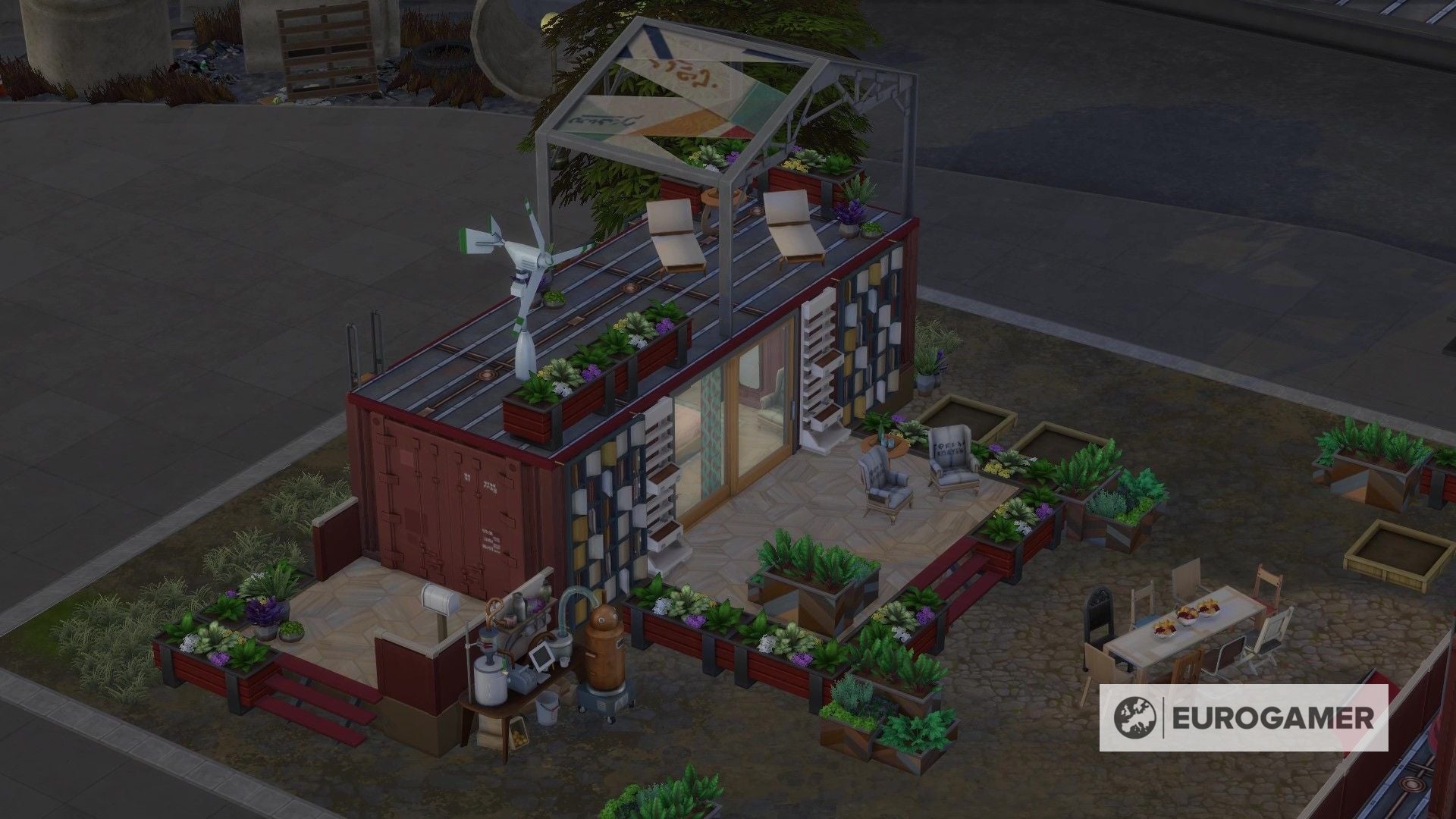 The Sims 4 Ladders explained  from how to build with ladders  ladder examples and limitations - 27