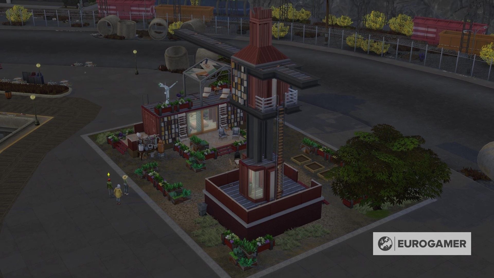 The Sims 4 Ladders explained  from how to build with ladders  ladder examples and limitations - 40