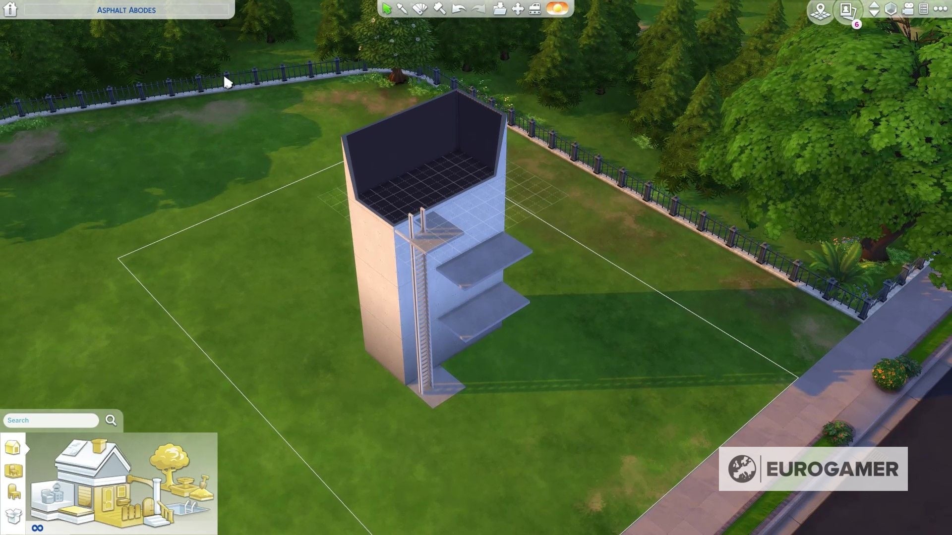 The Sims 4 Ladders explained  from how to build with ladders  ladder examples and limitations - 52