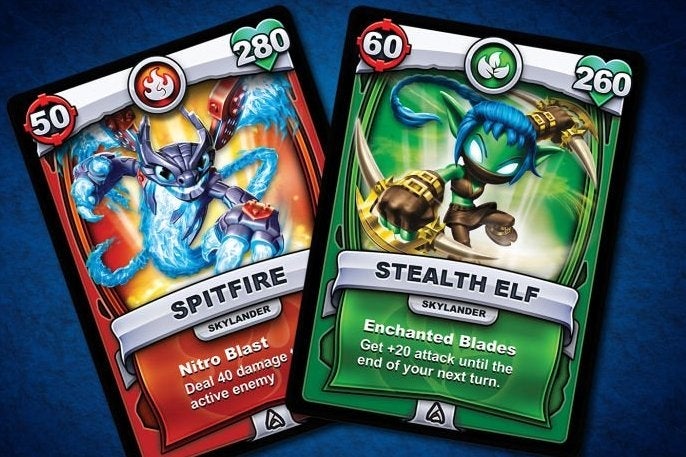Image for Skylanders Battlecast collectible card battler announced
