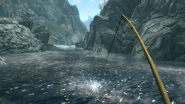 Image for Skyrim fishing: How to get a fishing rod, fishing spot locations and fish list in Skyrim: Anniversary Edition