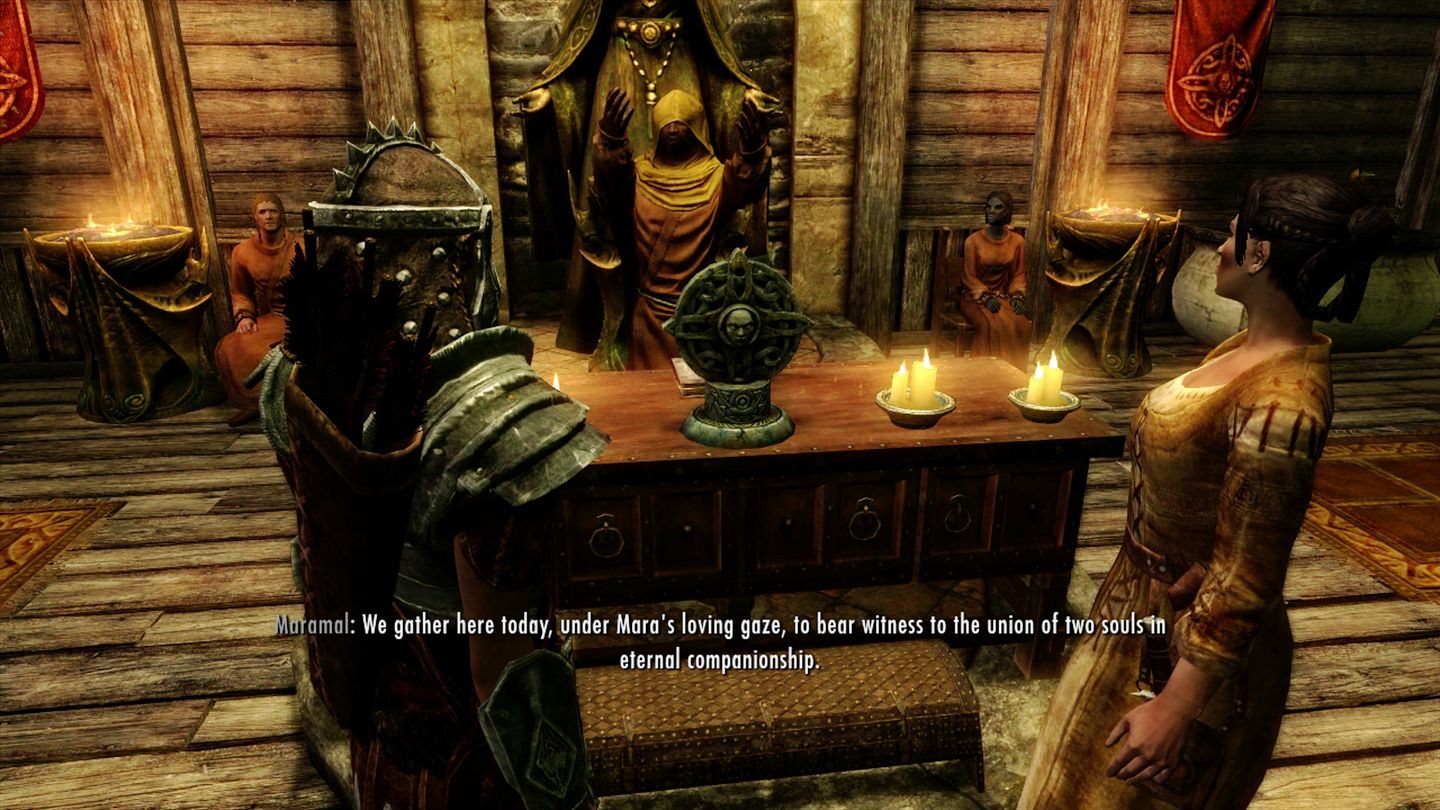 skyrim marrying