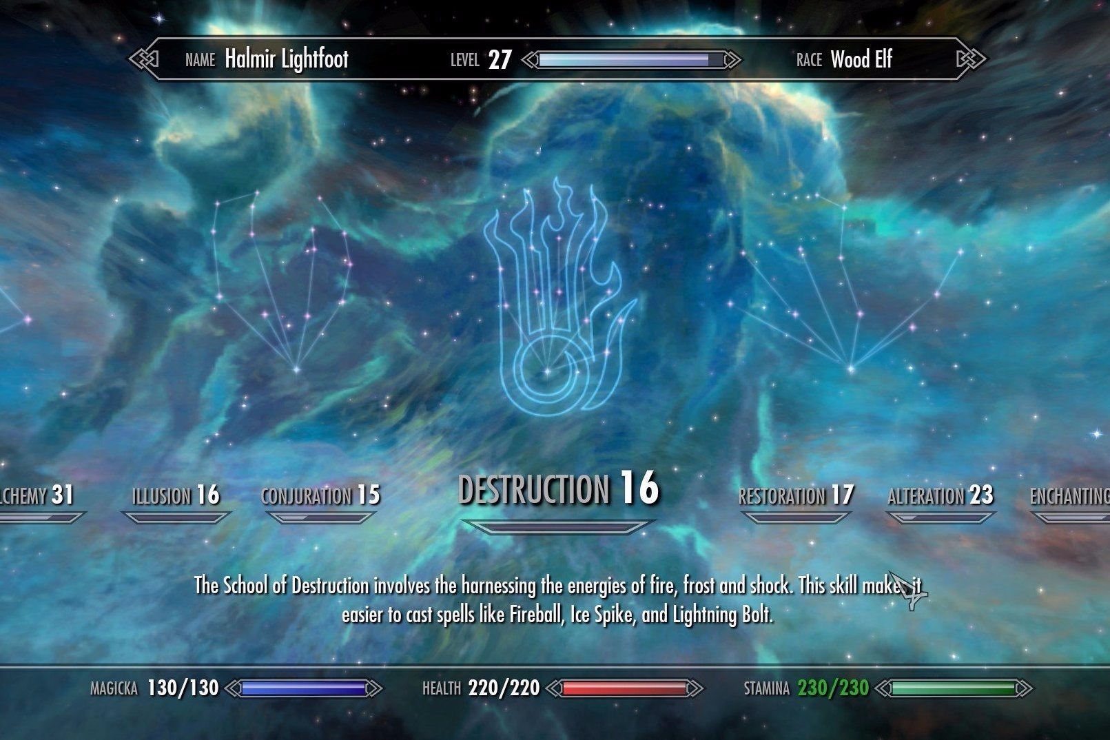 Image for Skyrim Mage Skills - how to max Destruction, Conjuration, Restoration, Illusion, and Alteration