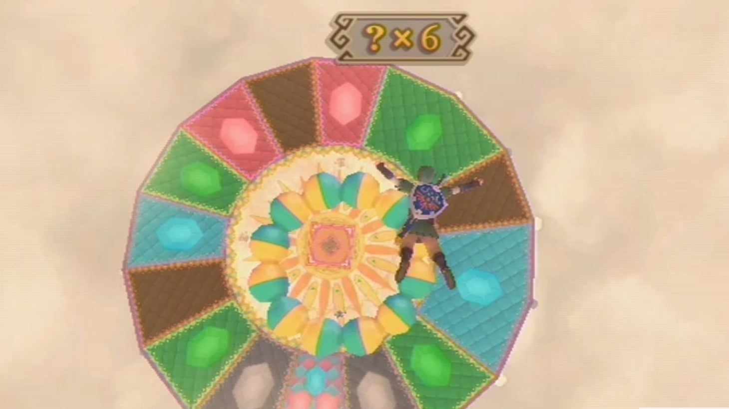 Zelda Skyward Sword Roulette locatie De roulette krijgen voor