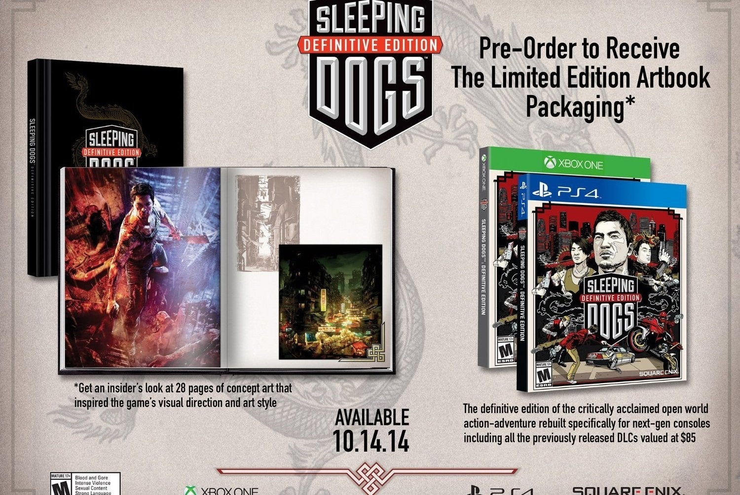 Imagen para Amazon confirma Sleeping Dogs para PS4 y Xbox One