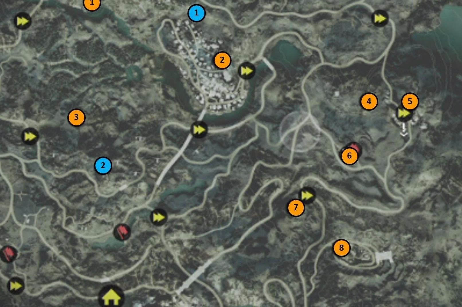 Obrazki dla Sniper Ghost Warrior 3 - mapa: Wioska - artefakty i karabiny