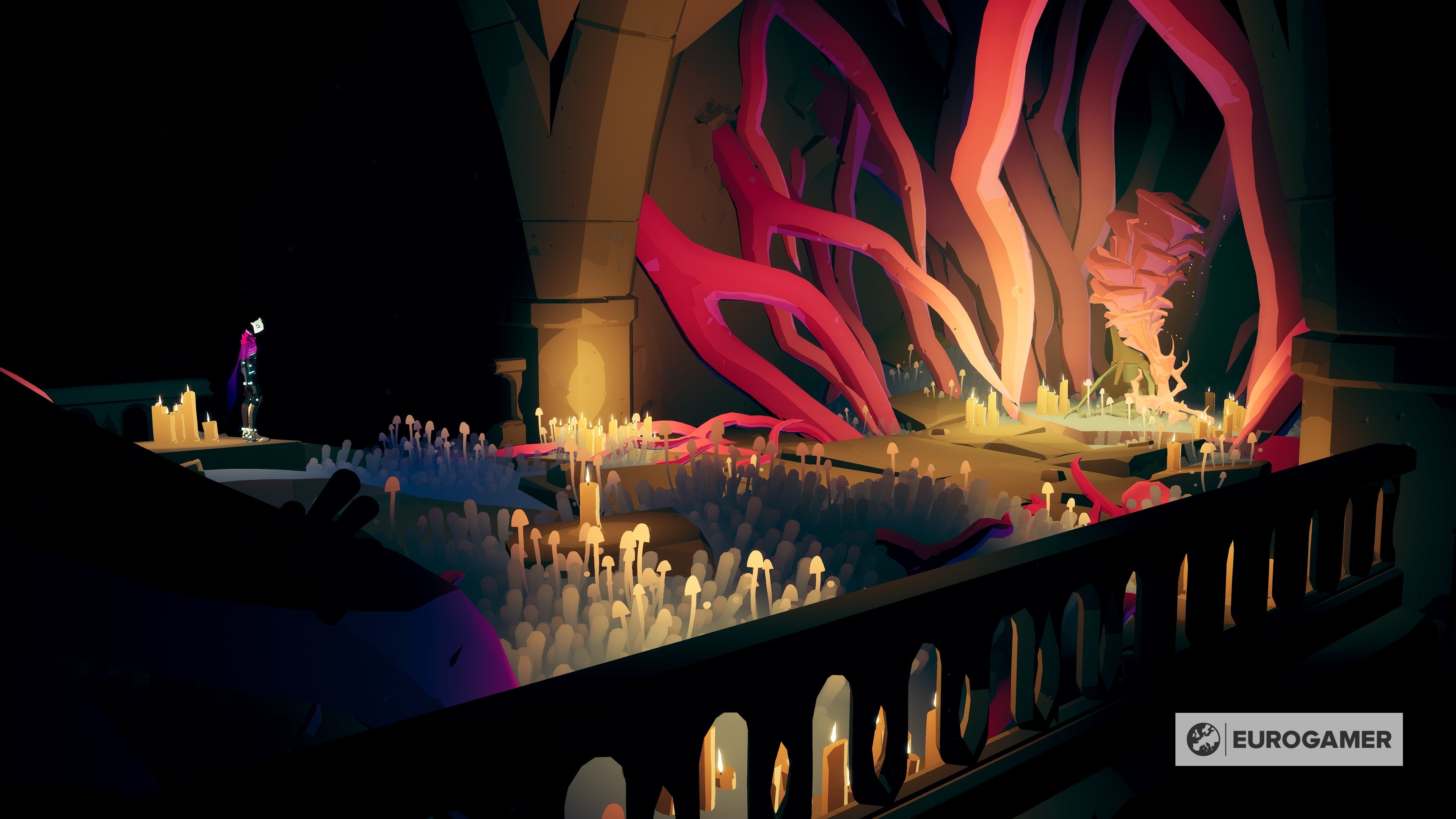 Solar Ash is eye catching but seems to lack some of the poignancy Hyper Light Drifter had - 69