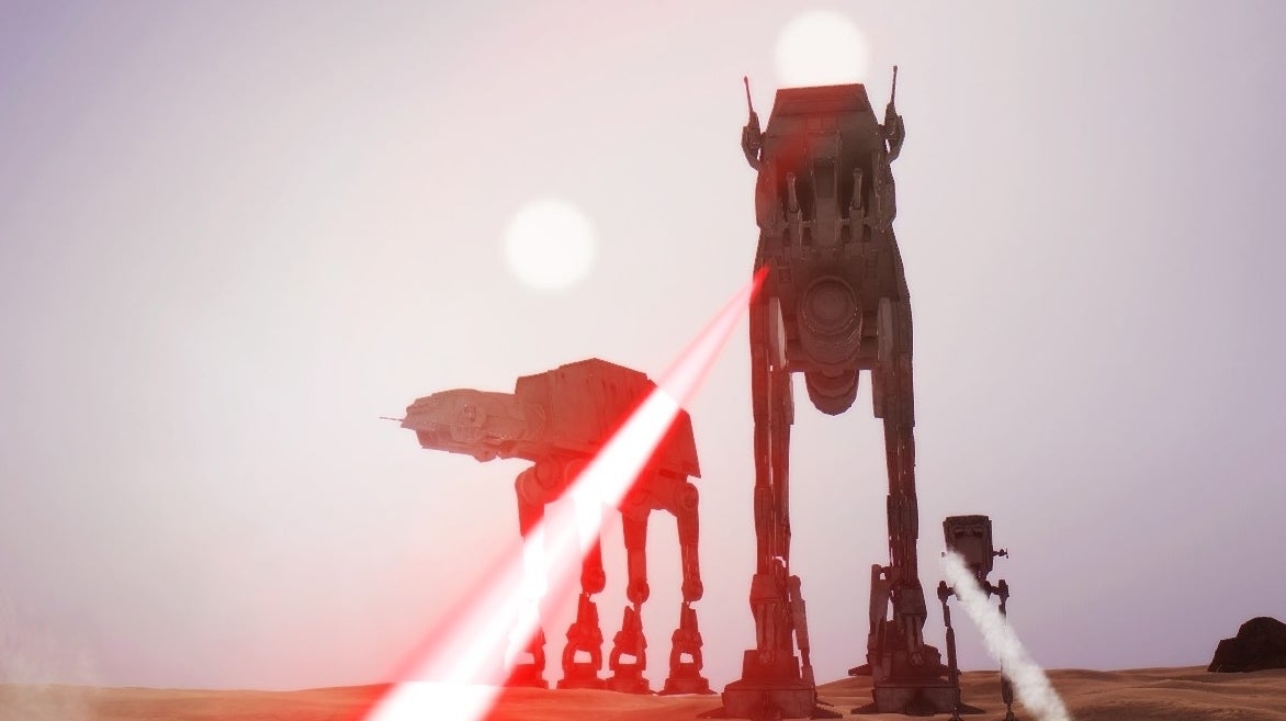 Image for Someone's making a huge Star Wars mod for Fallout: New Vegas