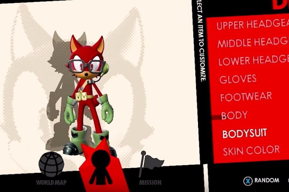 Image for Sonic Forces lets you create your own anthropomorphic avatar