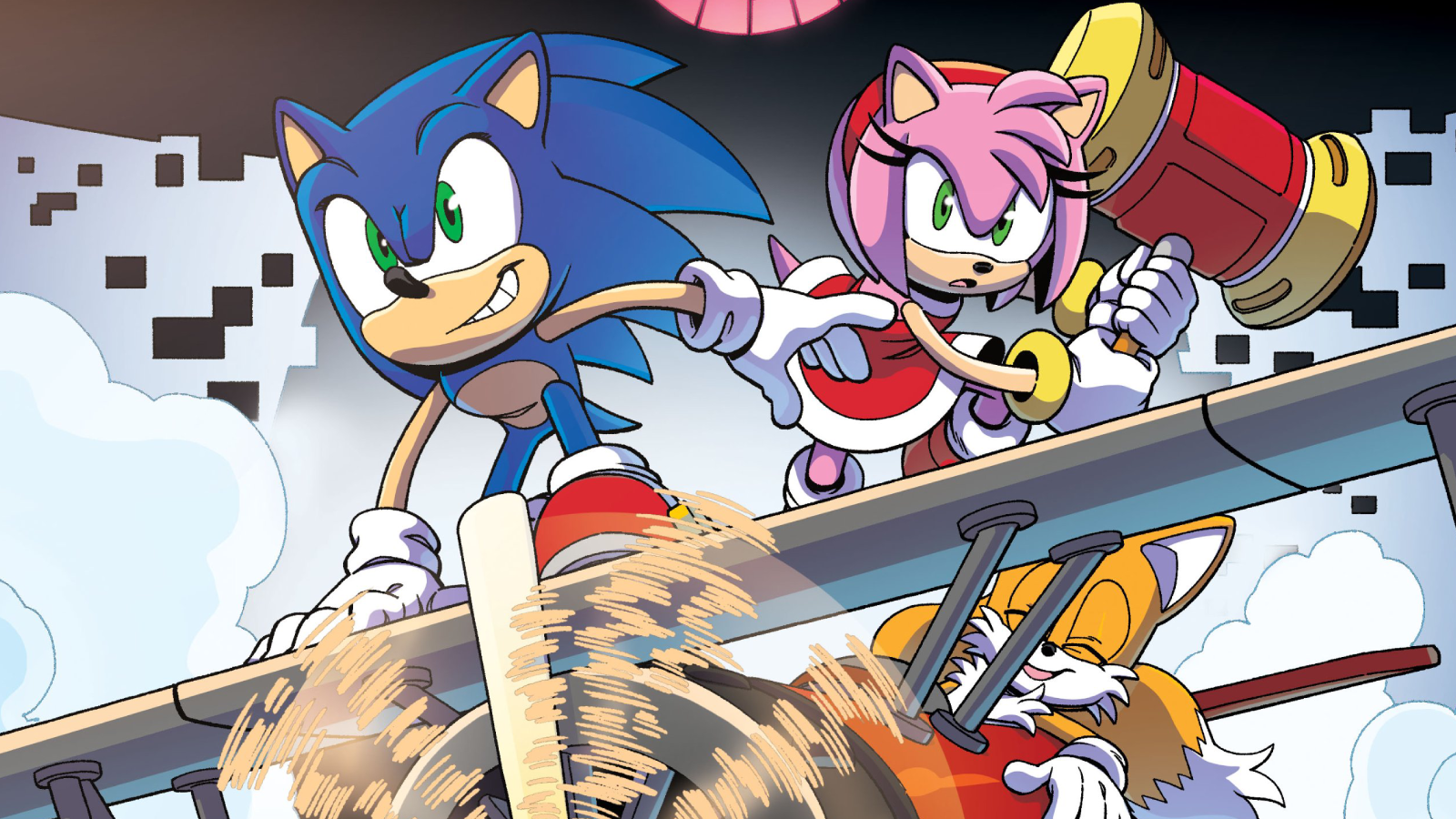 Sonic Frontiers comic cover