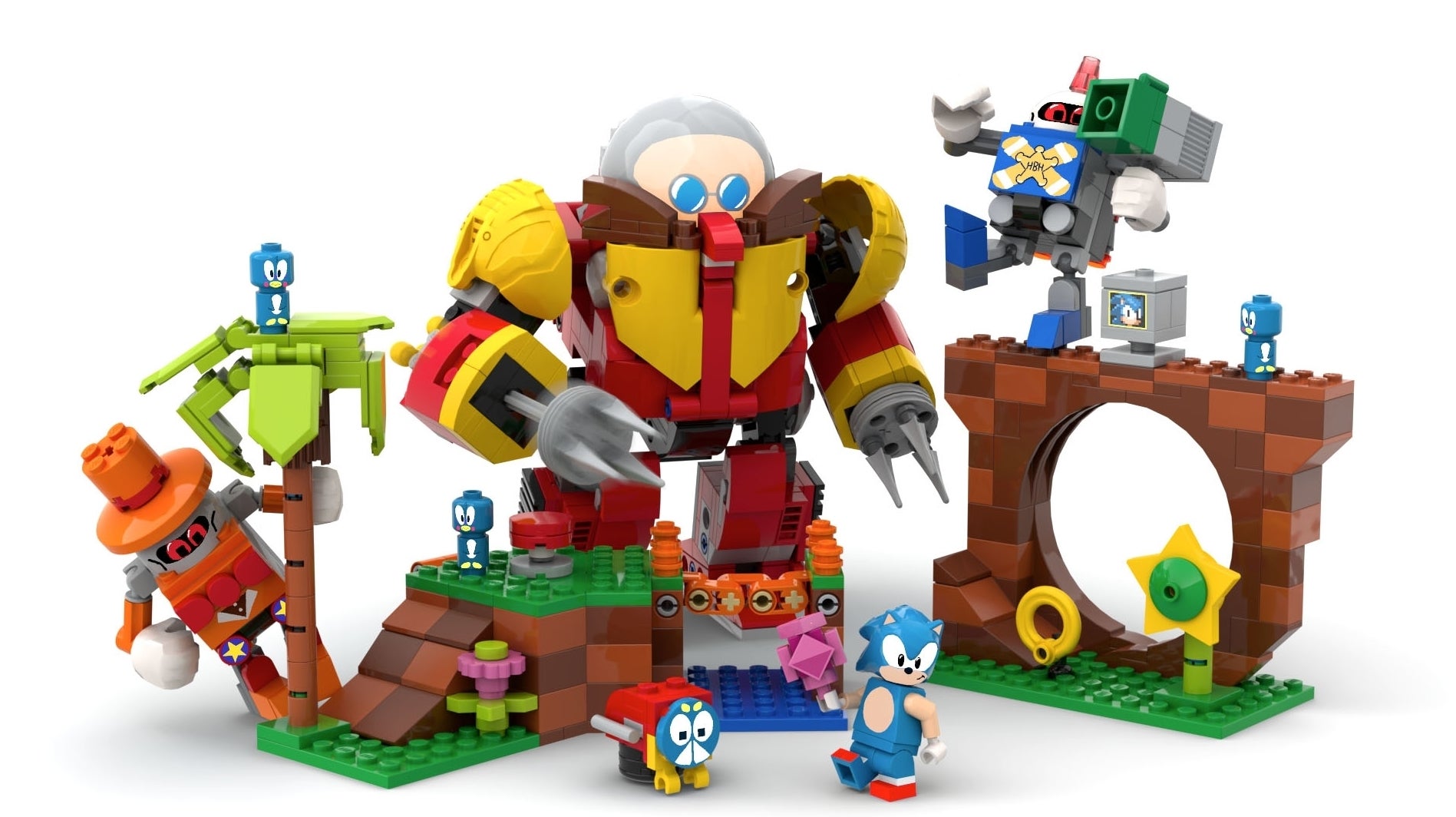 Afbeeldingen van Sonic the Hedgehog LEGO-set aangekondigd