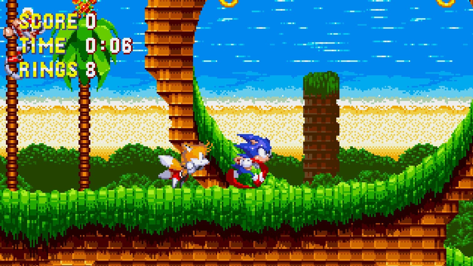 Image for Sonic Triple Trouble gets fan-made 16-bit makeover