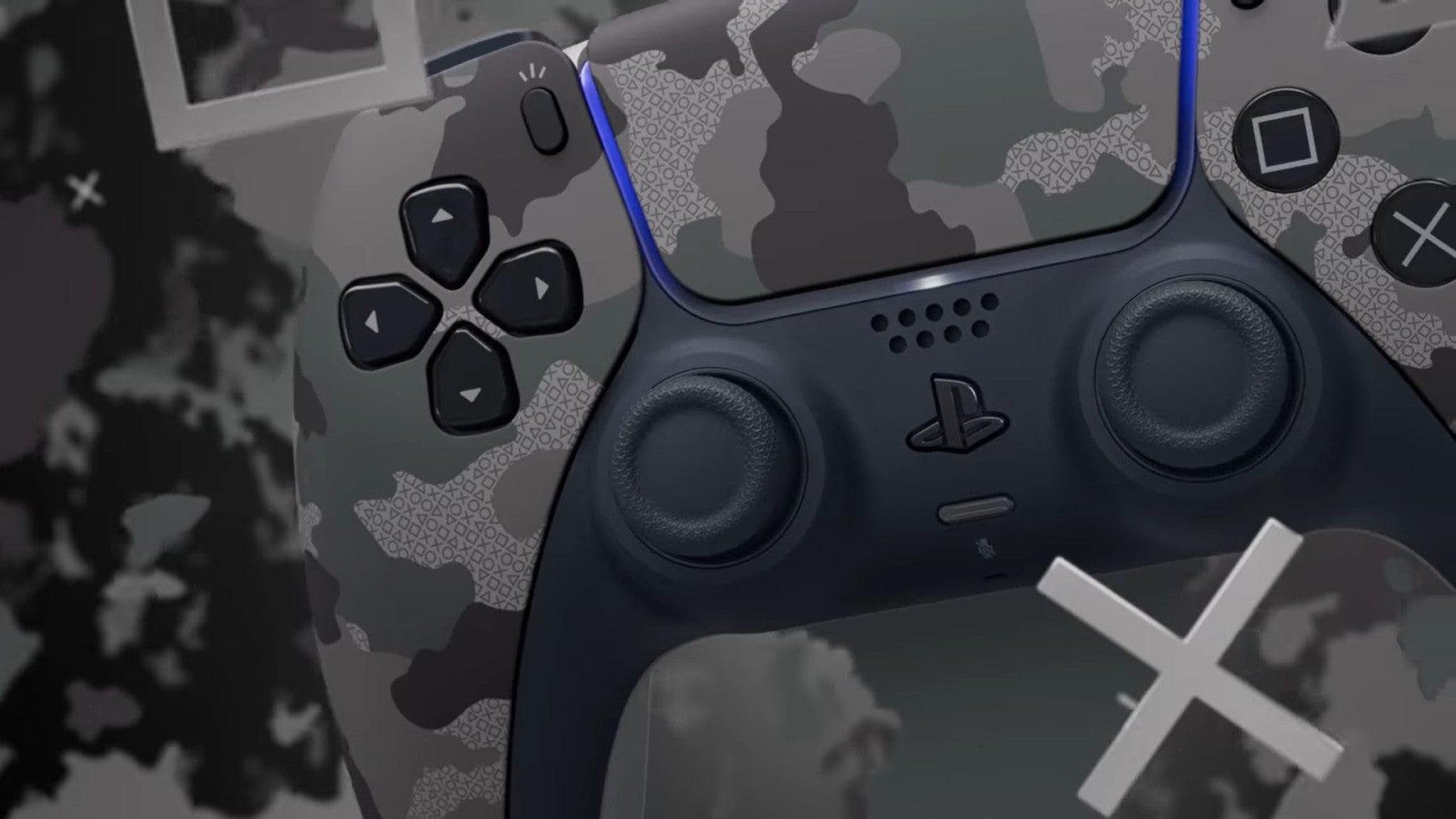 Image for Sony reveals new grey camouflage PlayStation 5 collection