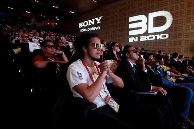 Imagem para Sony continua a acreditar no 3D