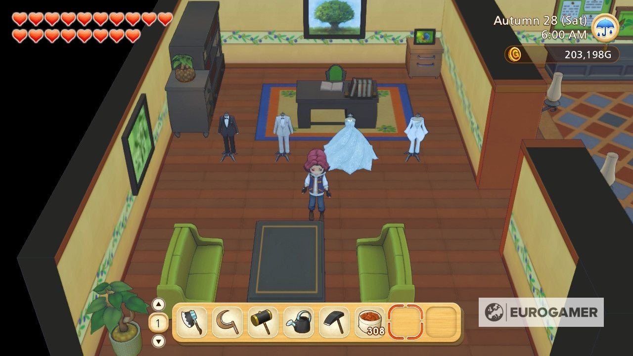 Story of Seasons Marriage Candidates  Marriage and romance requirements  Heart Scenes and every bachelorette and bachelor in Pioneers of Olive Town listed - 25