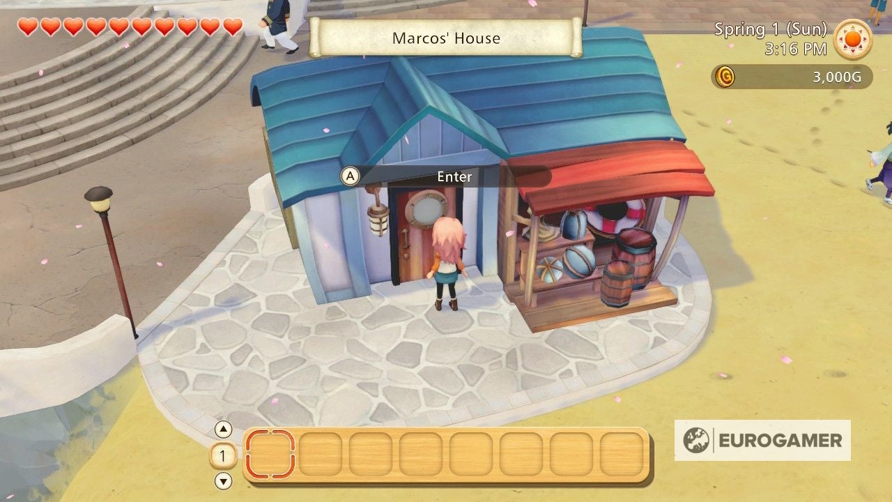 Story of Seasons Tools  How to get the Bucket  Camera  Fishing Rod and Leash in Pioneers of Olive Town - 3