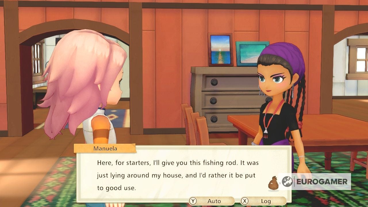 Story of Seasons Tools  How to get the Bucket  Camera  Fishing Rod and Leash in Pioneers of Olive Town - 78