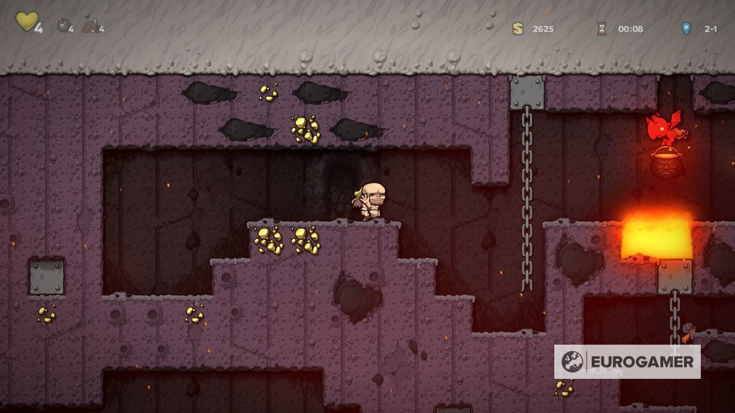 Spelunky 2 shortcuts  How to find and unlock all shortcuts with Mama Tunnel - 3