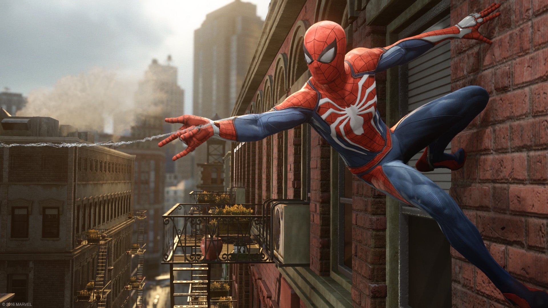 Screenshot of Spider-Man from Marvel's Spider-Man Game