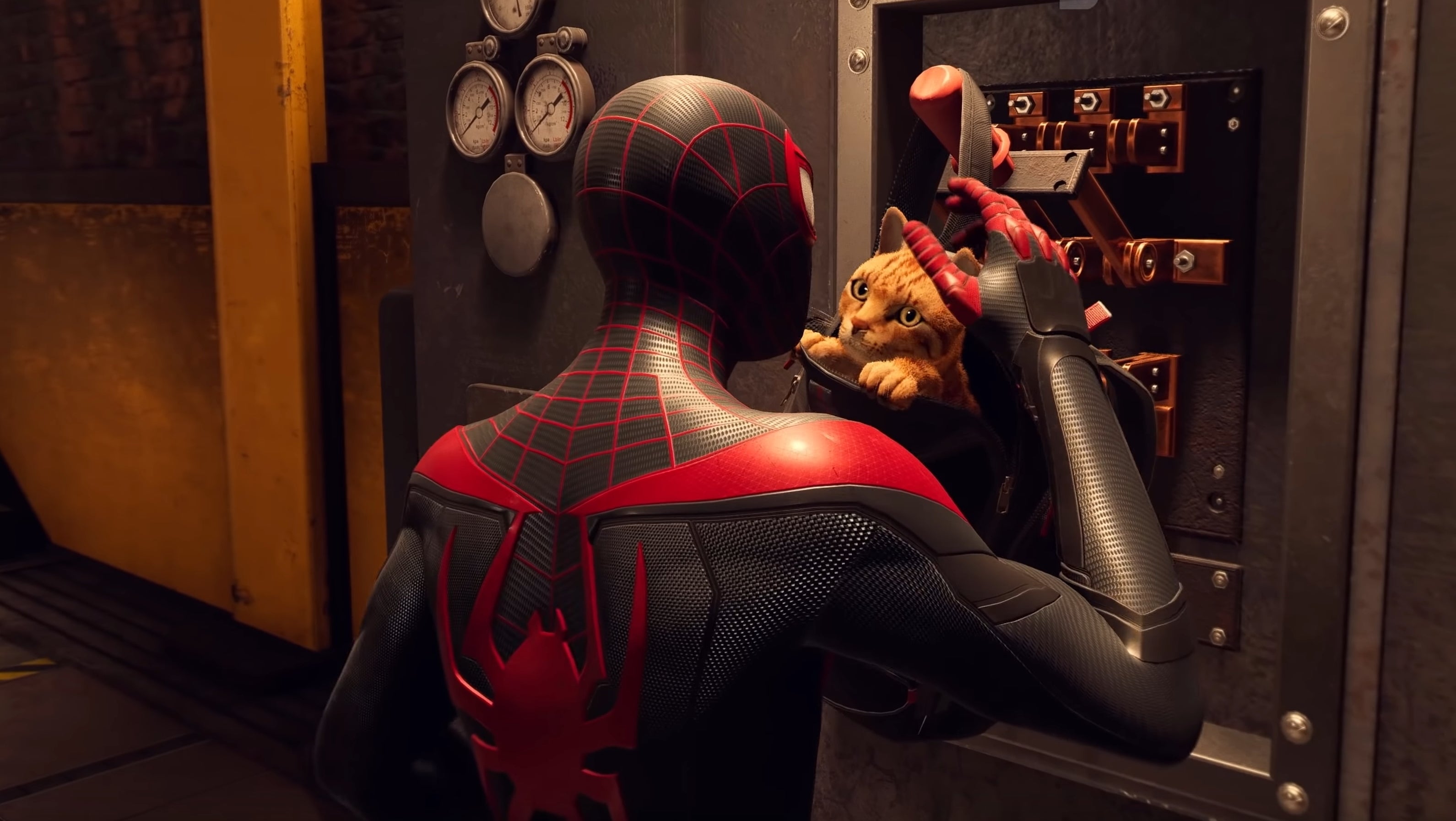 Bilder zu Spider-Man Miles Morales erobert die PS5 mit einer süßen Kampfkatze