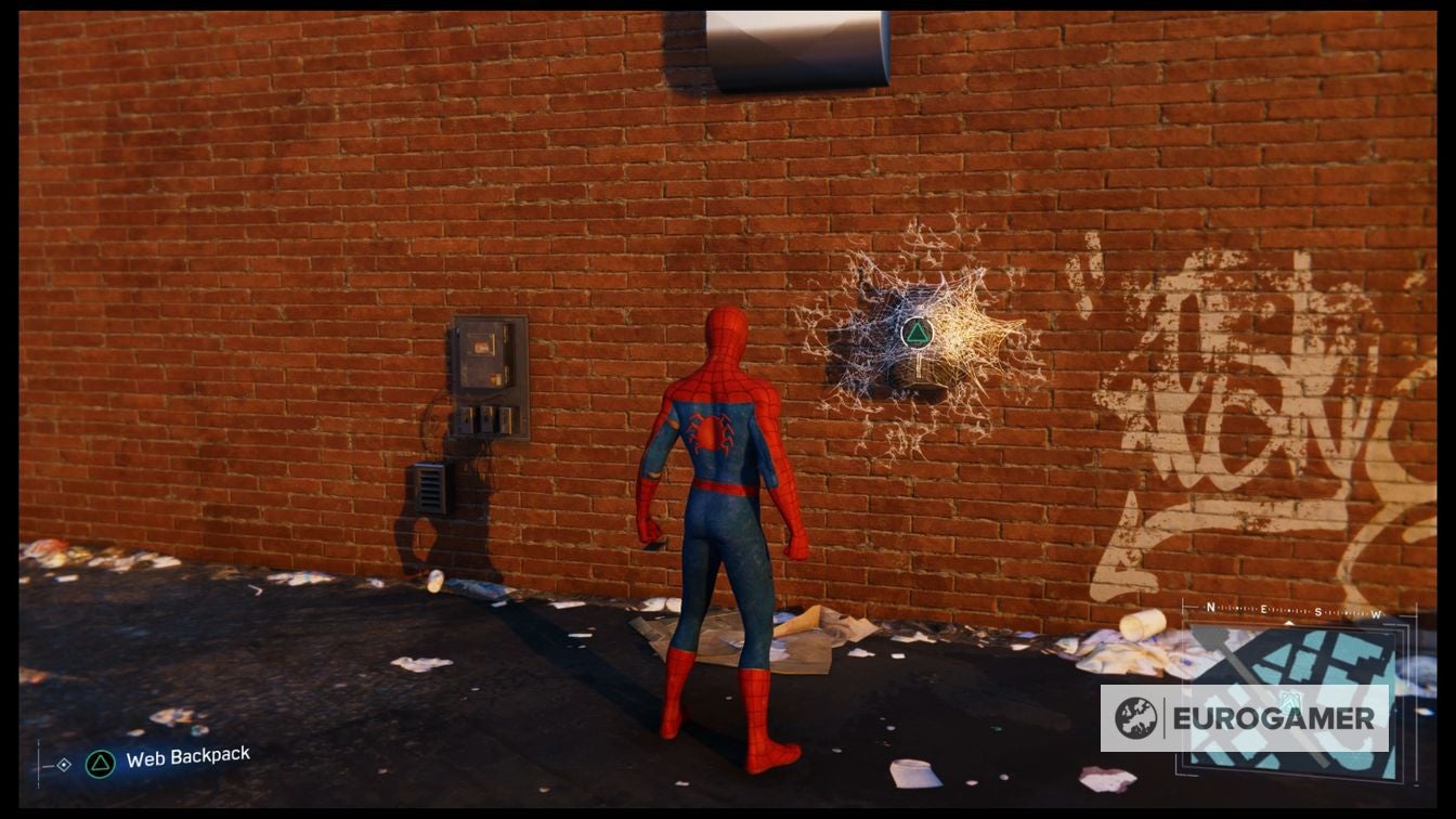 How to find Backpack Tokens in Spider Man - 92