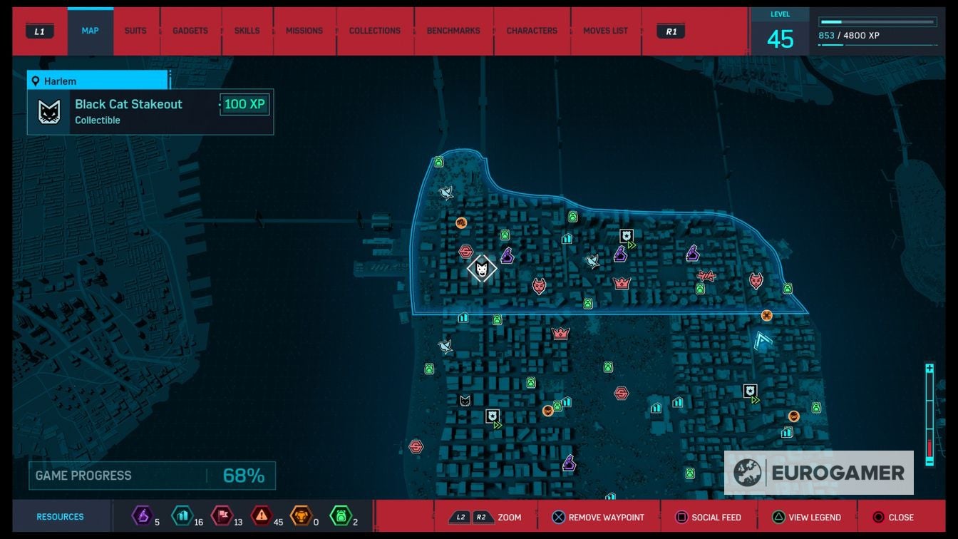 All Spider Man Black Cat stakeout locations - 39