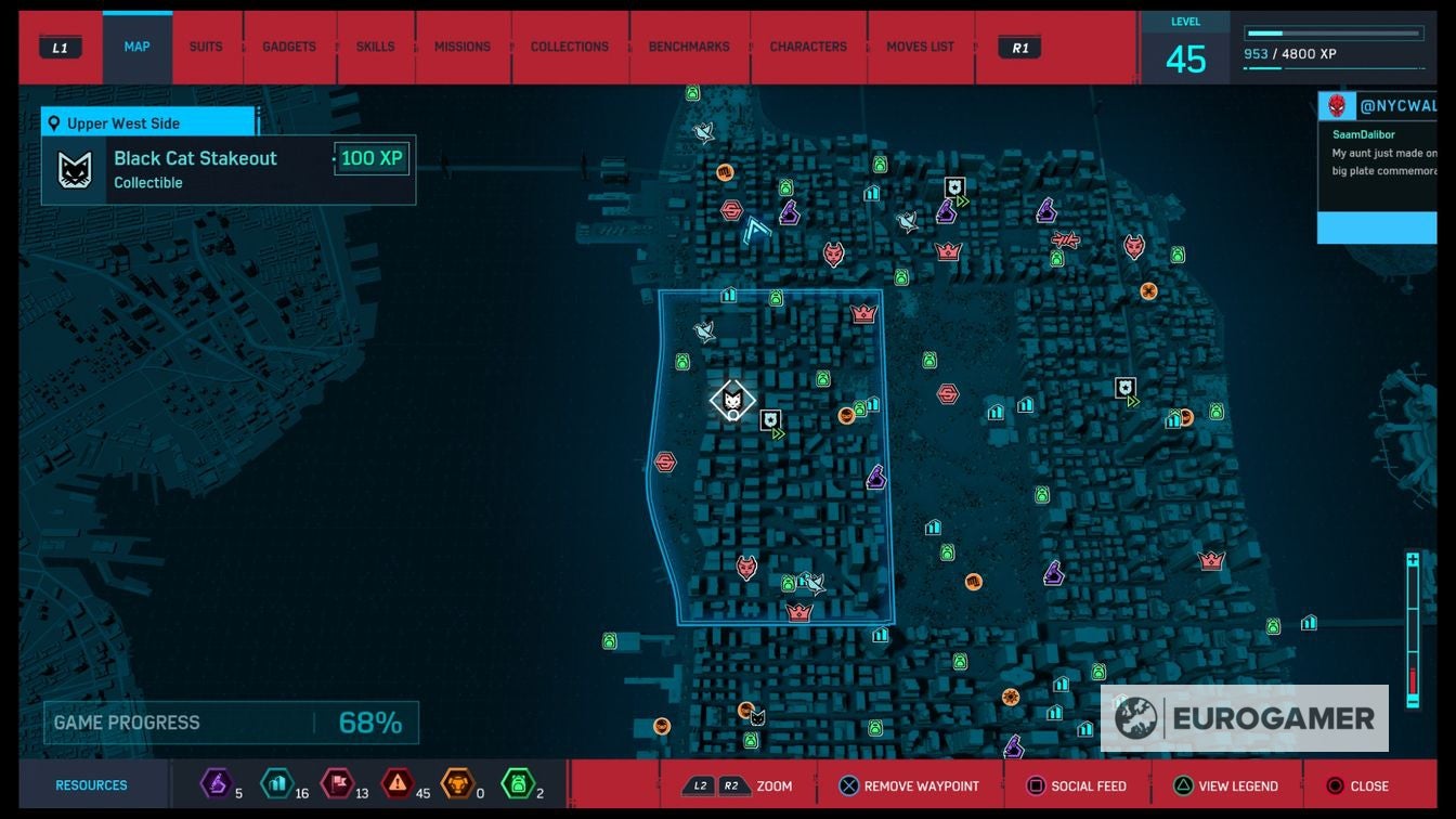 All Spider Man Black Cat stakeout locations - 25