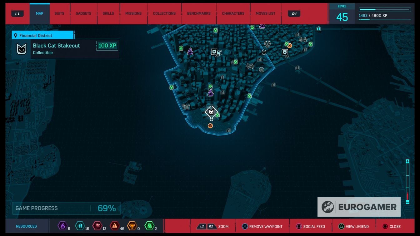 All Spider Man Black Cat stakeout locations - 60