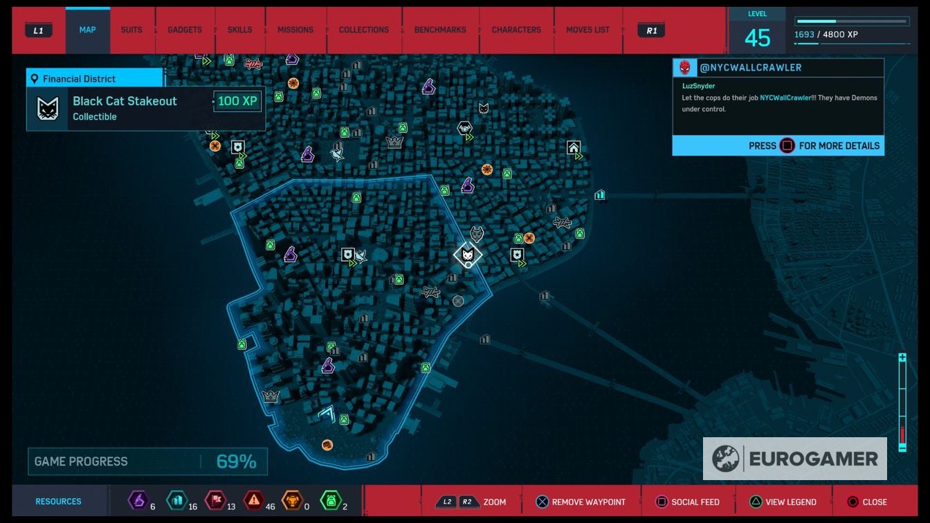 All Spider Man Black Cat stakeout locations - 40