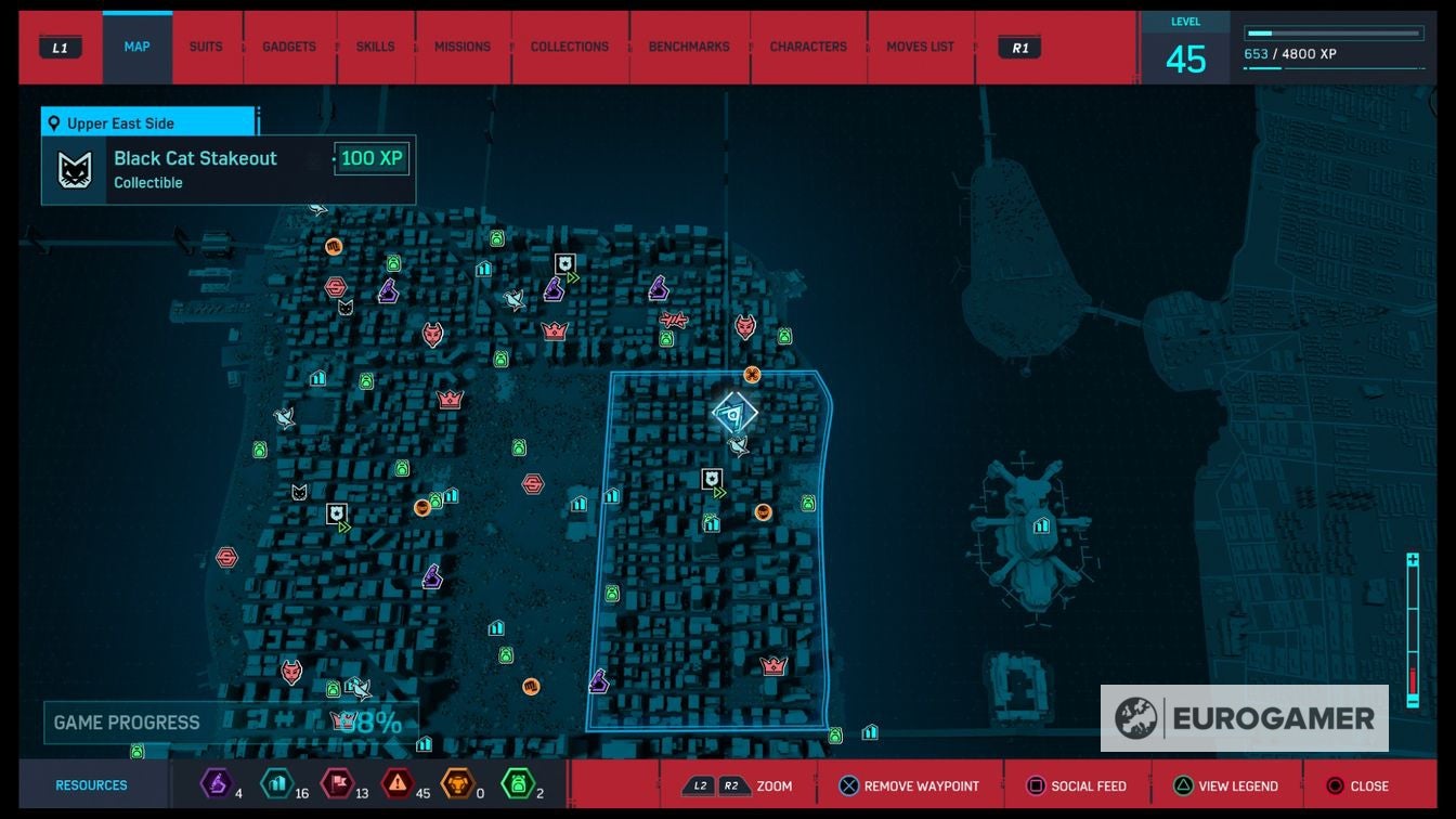 All Spider Man Black Cat stakeout locations - 22