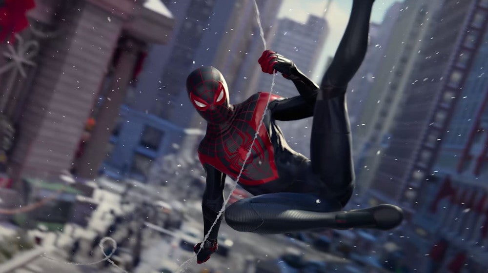 Obrazki dla Spider-Man: Miles Morales na PS5 z opcją zabawy w 60 FPS i z ray tracingiem