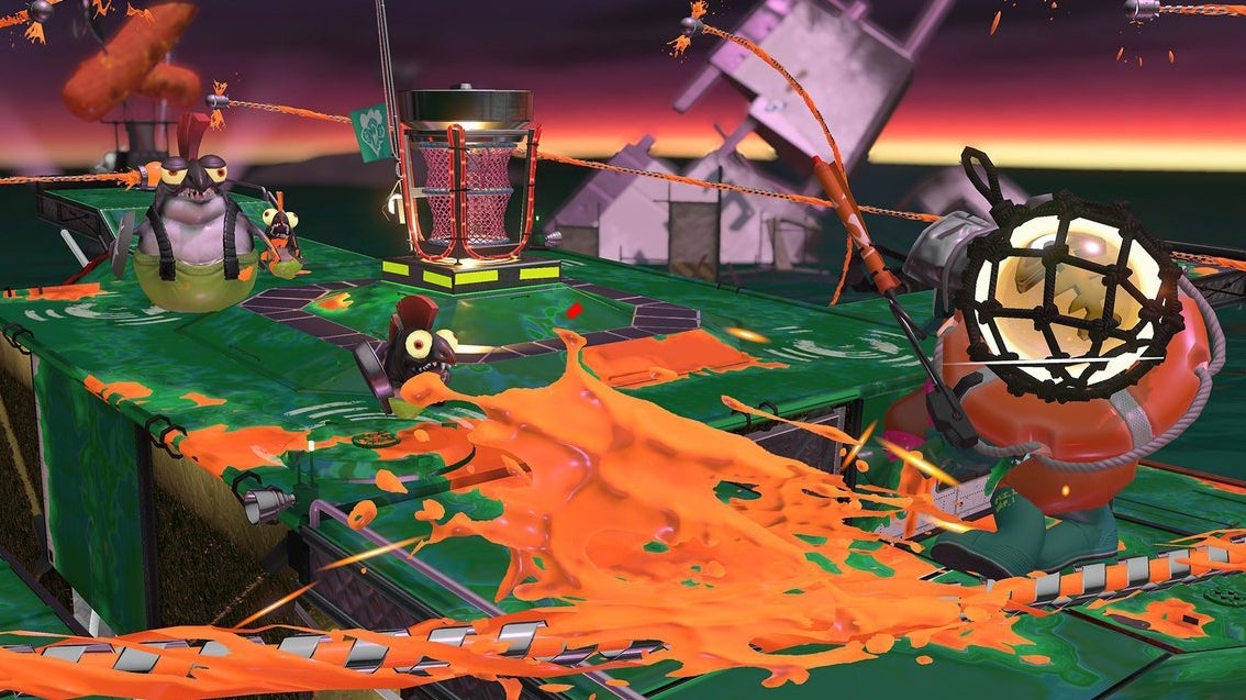 Image for Splatoon 2 gets a new Salmon Run stage and a heap of new weapons later this week