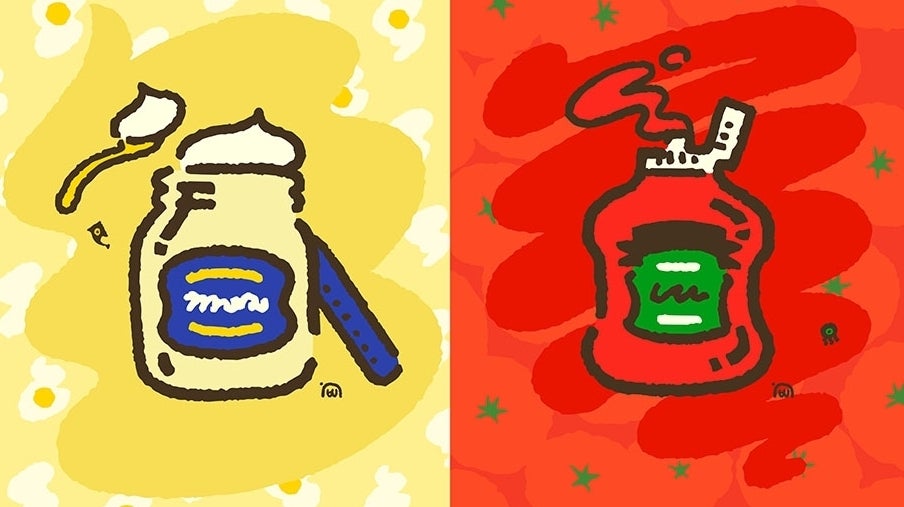 Image for Splatoon 2 pitting ketchup against mayo again in special one-off Splatfest next month