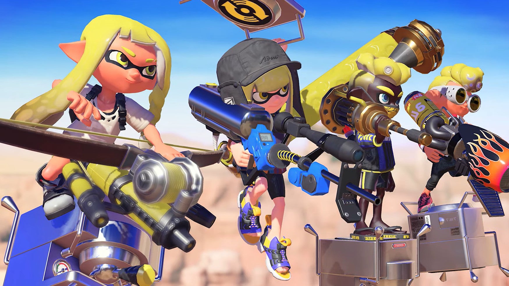 Image for Splatoon 3's demo brings free Nintendo Switch Online trial with it