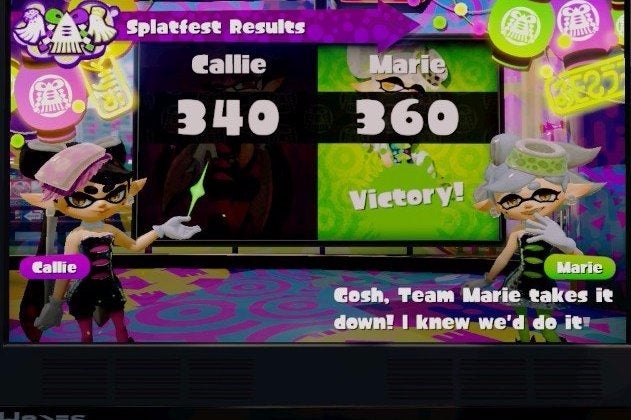Image for Splatoon bows out in style with its last ever Splatfest