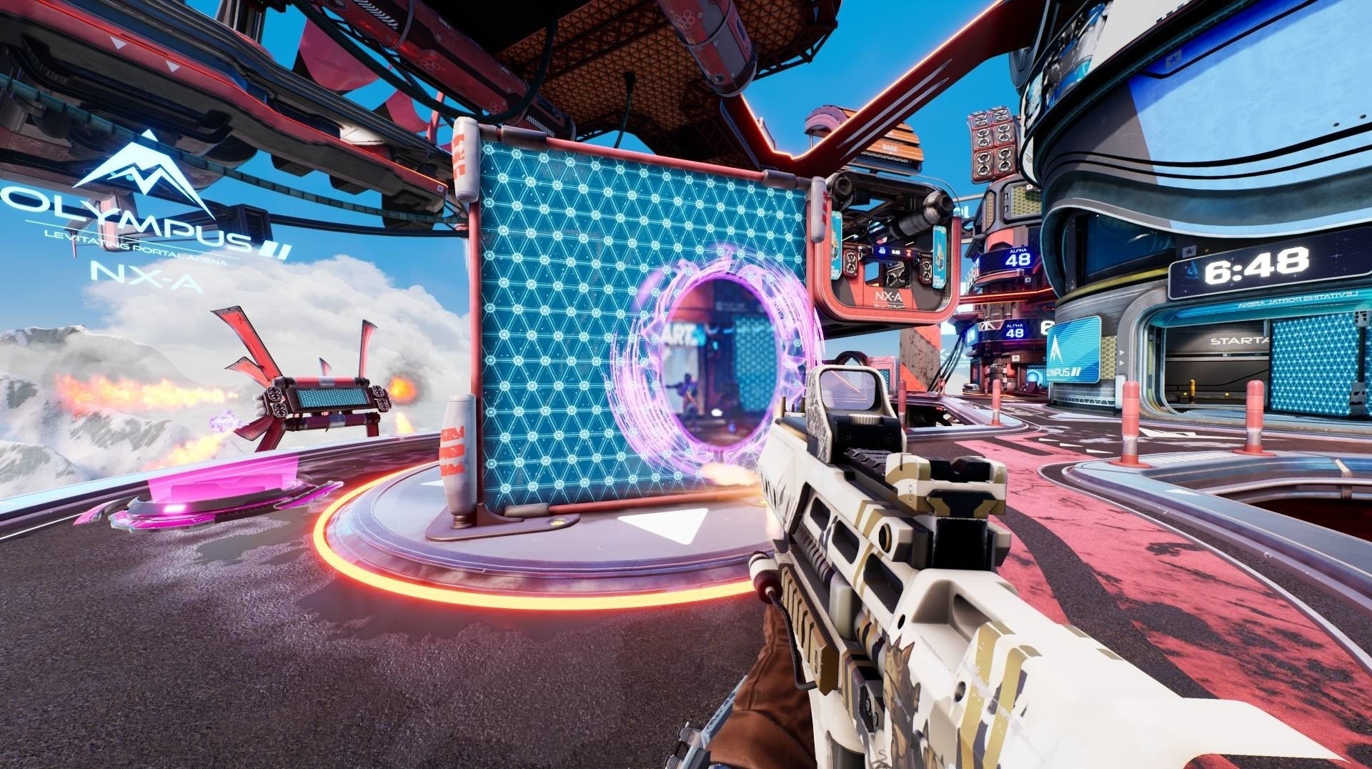 Image for Splitgate to remain in open beta indefinitely after 10m downloads in under 30 days