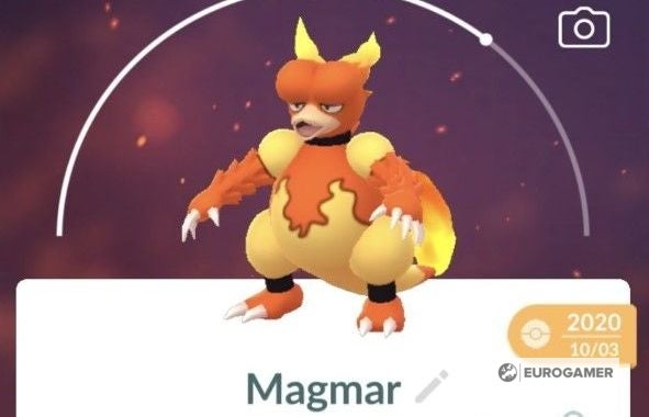 Magmar 100  perfect IV stats  shiny Magmar in Pok mon Go - 99