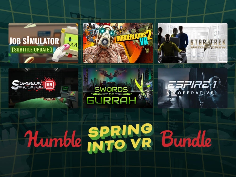 Humble Spring into VR Bundle includes Job Simulator Star Trek Bridge Crew more - 81