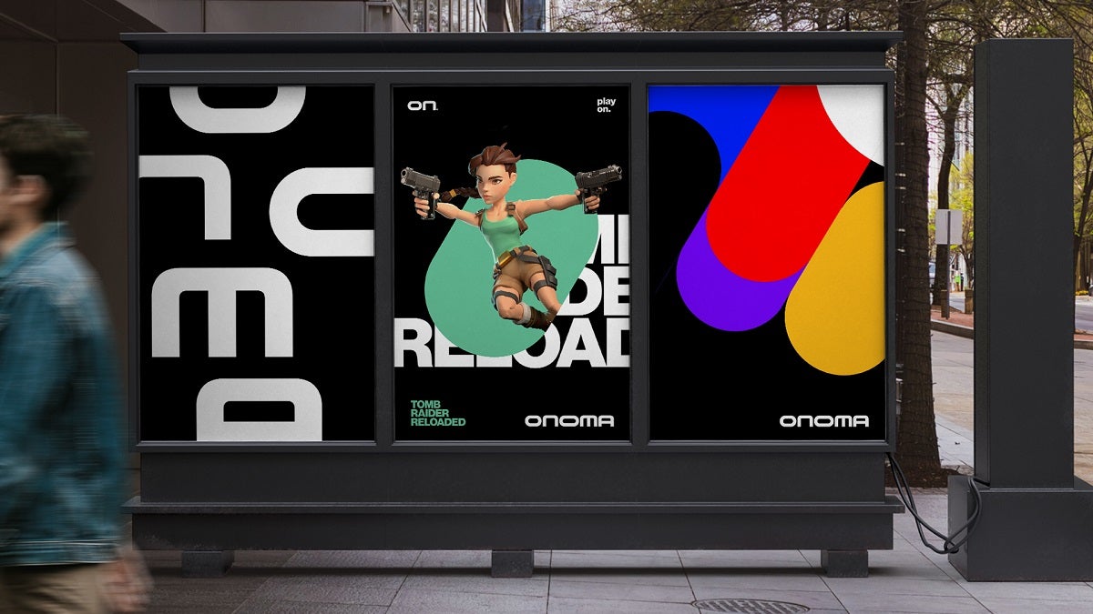 Nowe logo Studio Onoma na billboardzie.