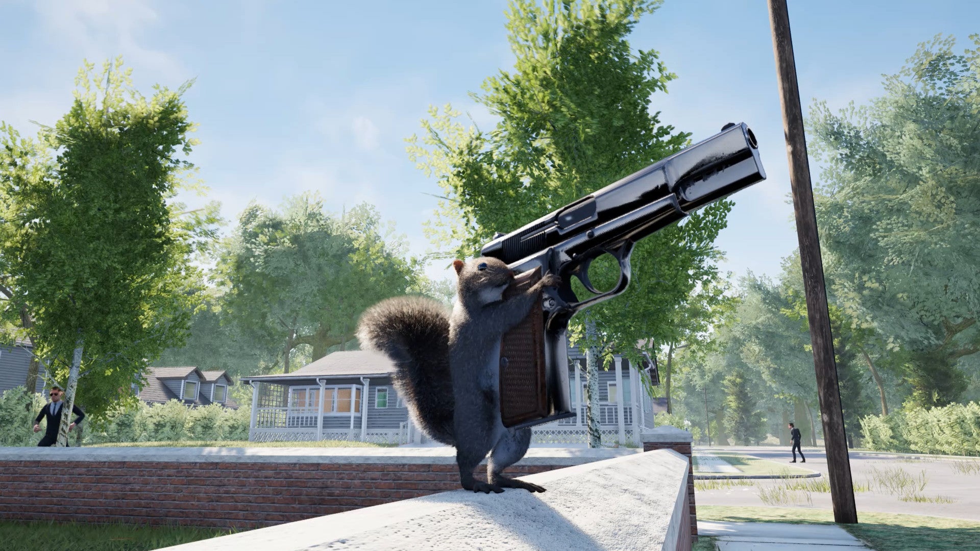 Squirrel with a gun from Squirrel with a Gun.
