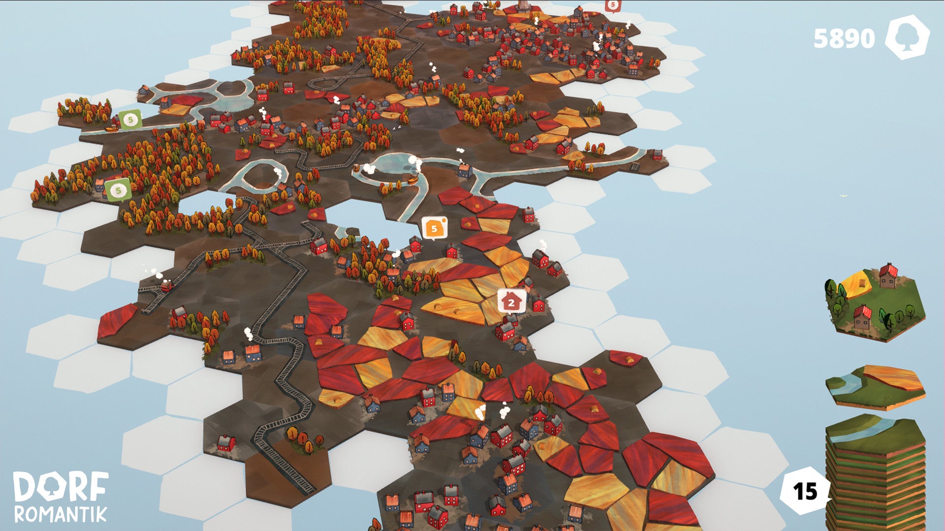 Steam Game Festival  Dorfromantik is an absolute delight - 16