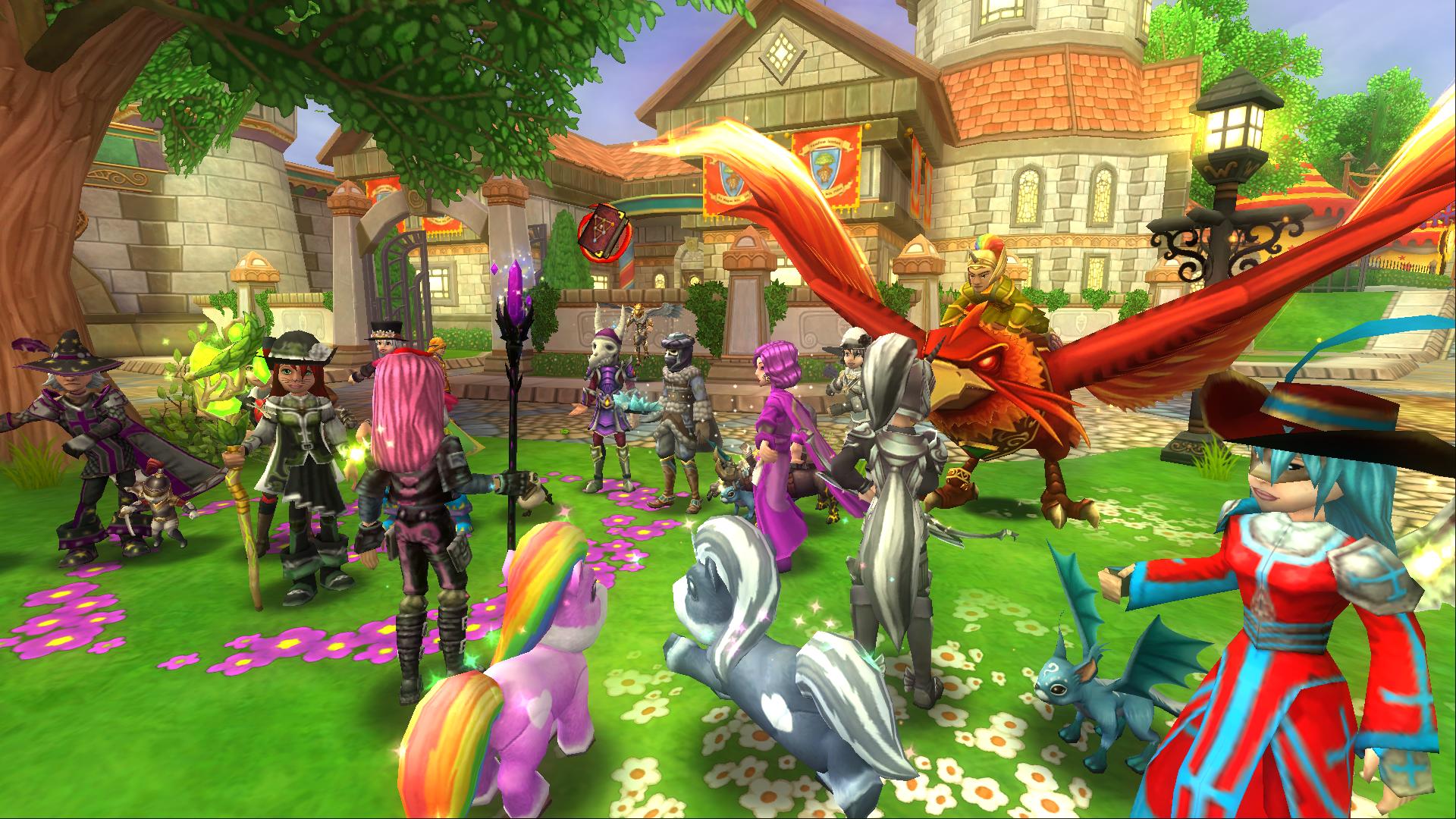 Image for MMO Wizard101 is taken offline after an unhappy developer filled it with angry messages
