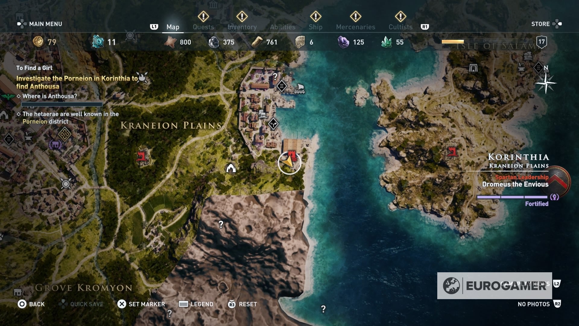 Assassin's Creed Odyssey - Turning Tides, An Arm and a Leg riddle solutions and where to find the Sea Captain Dock, Argos Leader's tablets | Eurogamer.net