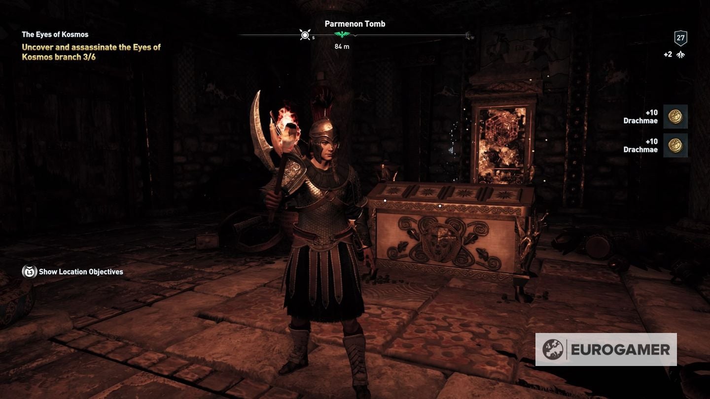 Assassin s Creed Odyssey tomb locations   Ancient Steles  Tomb of Alkathous  Tomb of the First Pythia and all tombs explained - 8