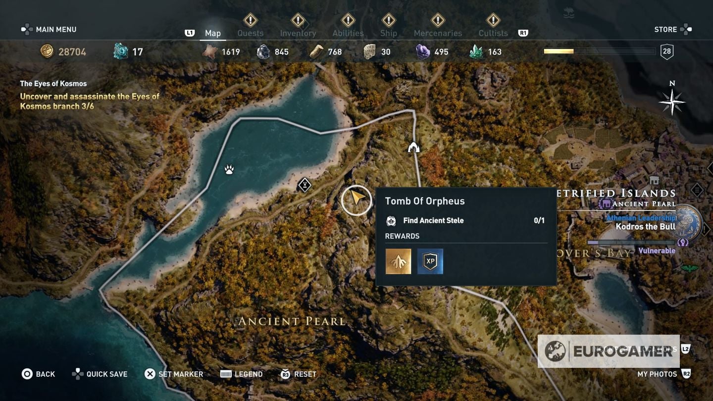 Assassin s Creed Odyssey tomb locations   Ancient Steles  Tomb of Alkathous  Tomb of the First Pythia and all tombs explained - 77
