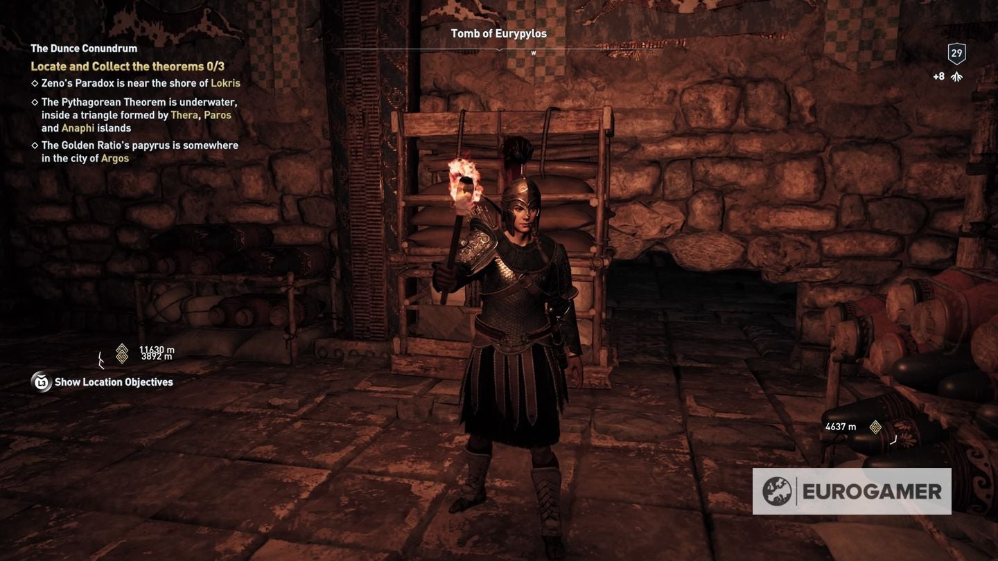 Assassin s Creed Odyssey tomb locations   Ancient Steles  Tomb of Alkathous  Tomb of the First Pythia and all tombs explained - 30