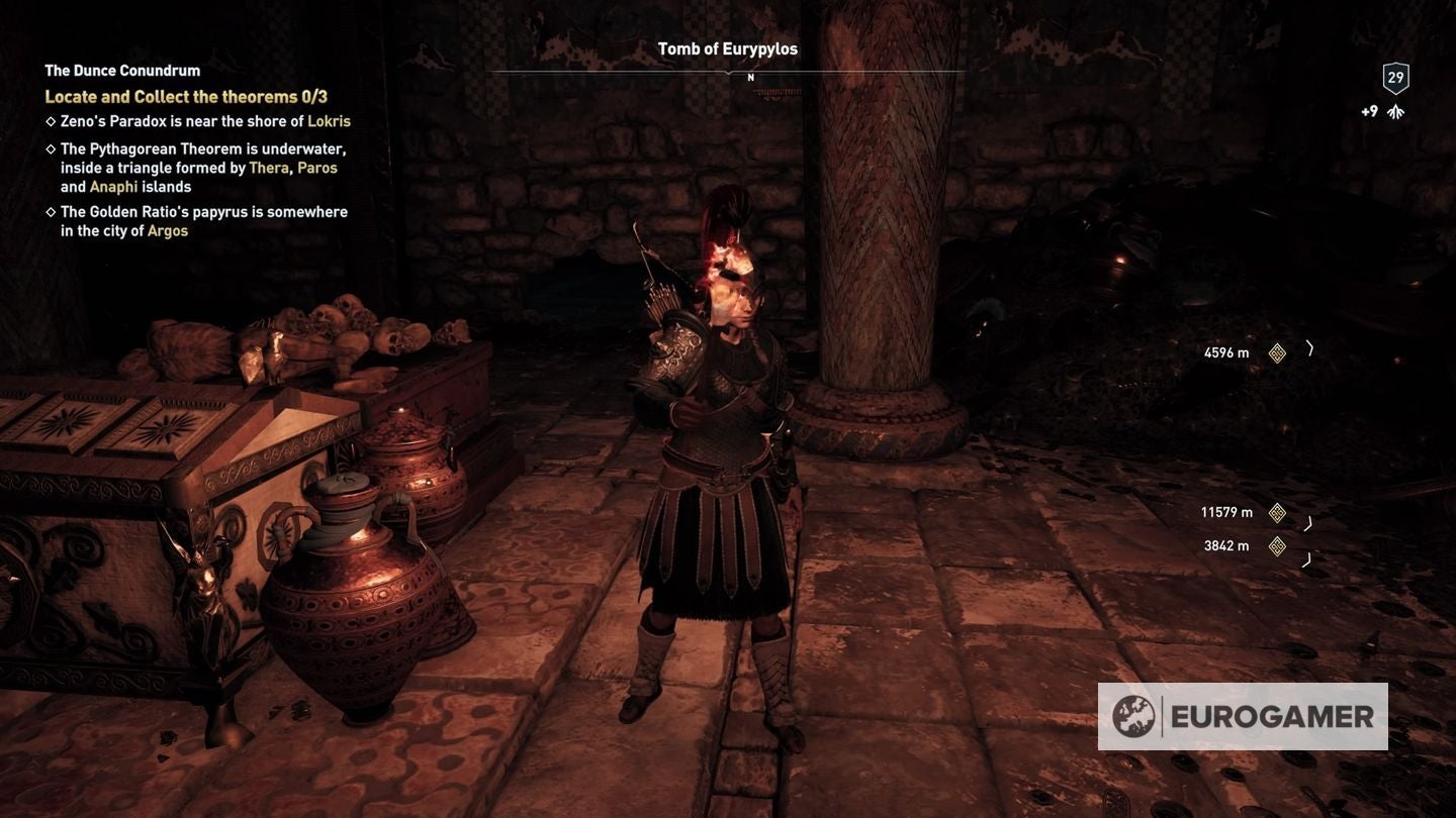 Assassin s Creed Odyssey tomb locations   Ancient Steles  Tomb of Alkathous  Tomb of the First Pythia and all tombs explained - 76